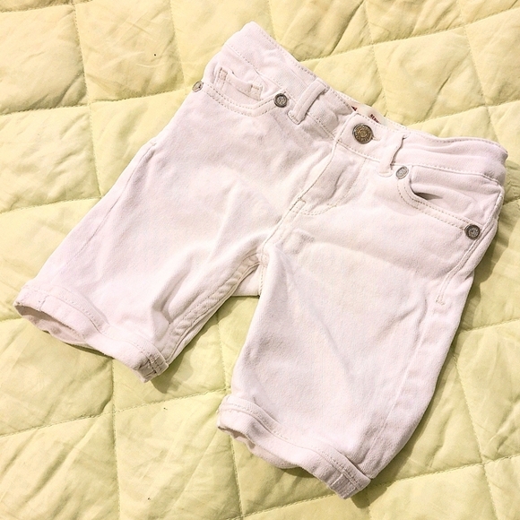 Levi's Bermuda Jeans Shorts w/ Sparkle Buttons - Picture 1 of 5